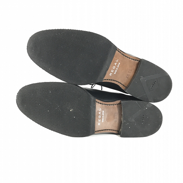 実際に弊社で買取させて頂いたREGAL/リーガル ストレートチップ レザーシューズ Y513/25の画像 2枚目