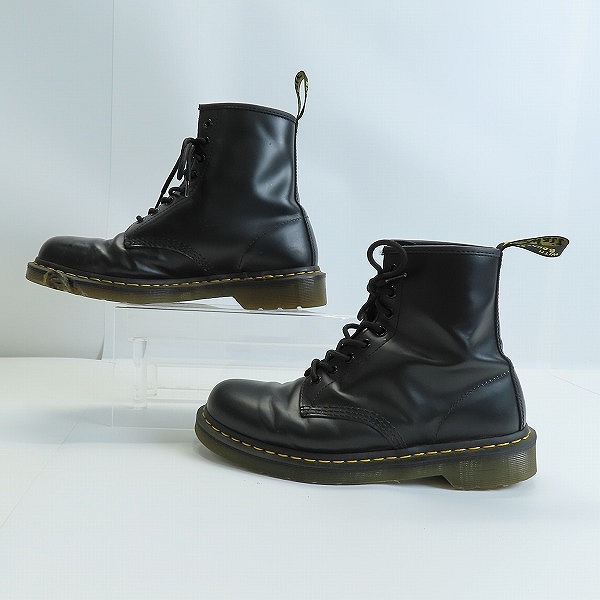 実際に弊社で買取させて頂いたDr.Martens/ドクターマーチン 8ホールブーツ ブラック/UK8の画像 3枚目