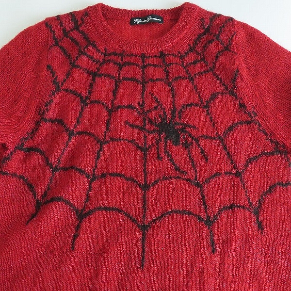 実際に弊社で買取させて頂いたHYSTERIC GLAMOUR/ヒステリックグラマーSPIDER KINI/スパイダーニット 0123NS10/FREEの画像 5枚目