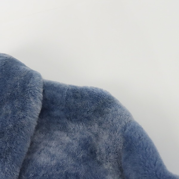 実際に弊社で買取させて頂いた【JPタグ】DIOR×PETER DOIG/ディオール×ピータードイグ 21AW ムートンロングコート 143L324A0557/48の画像 6枚目