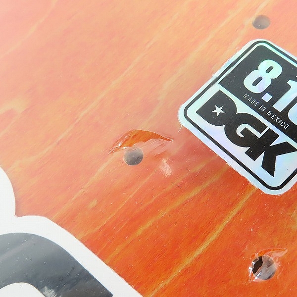 実際に弊社で買取させて頂いた【未開封】DGK/ディージーケー ONE OFF63 スケートボード デッキの画像 8枚目