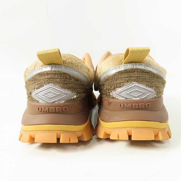 実際に弊社で買取させて頂いたUMBRO×atmos×24karats/アンブロ×アトモス×24カラッツ ボア/コーデュロイ スニーカー UL2SKC24BR/23.5の画像 1枚目