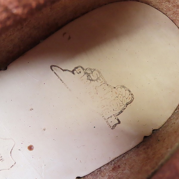 実際に弊社で買取させて頂いたREDWING/レッドウィング プレーントゥブーツ 茶 9105 /US9の画像 6枚目