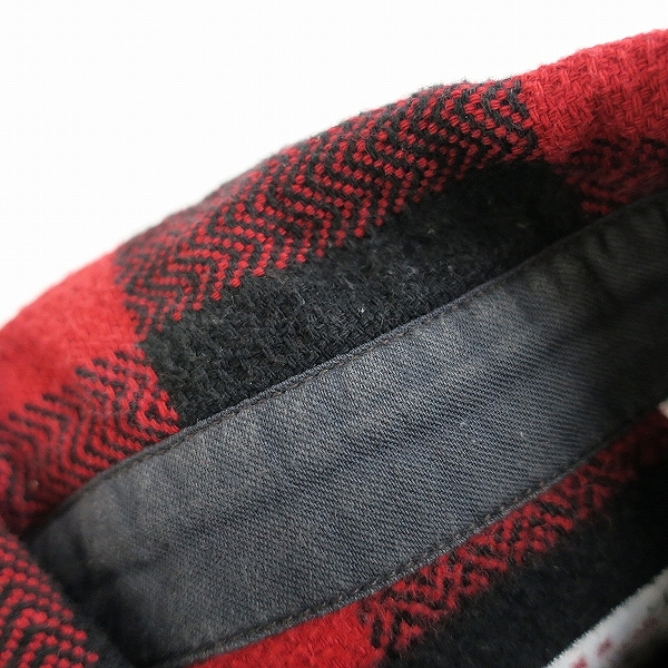 実際に弊社で買取させて頂いたTHE FLAT HEAD/フラットヘッド チェック柄 ネルシャツ HN-52W/38の画像 6枚目