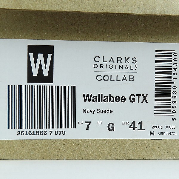 実際に弊社で買取させて頂いたCLARKS×BEAMS/クラークス×ビームス Wallabee GTX/ワラビーゴアテックス スニーカー 61334724/7Gの画像 9枚目