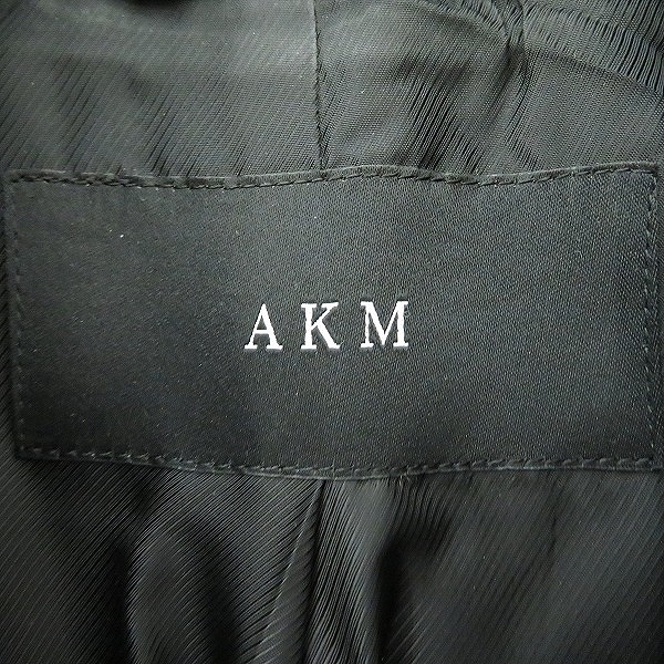 実際に弊社で買取させて頂いたAKM/エーケーエム ダブルチェスターコート C034 WNL009/Lの画像 2枚目
