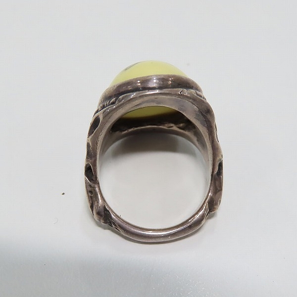 実際に弊社で買取させて頂いたALEX STREETER/アレックスストリーター エンジェルハートリング ホワイト 18.5号の画像 5枚目