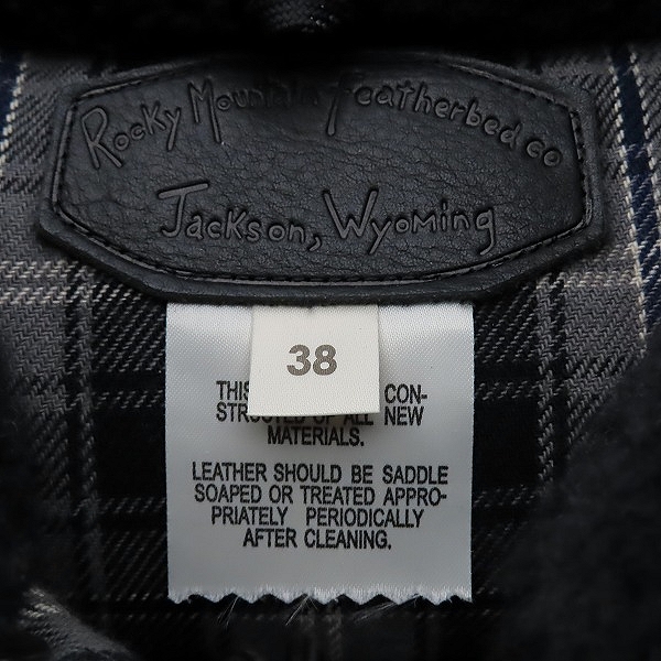 実際に弊社で買取させて頂いたHYSTERIC GLAMOUR×ROCKY MOUNTAIN/ヒステリックグラマー×ロッキーマウンテン ダウンジャケット 02213AB05 38の画像 2枚目