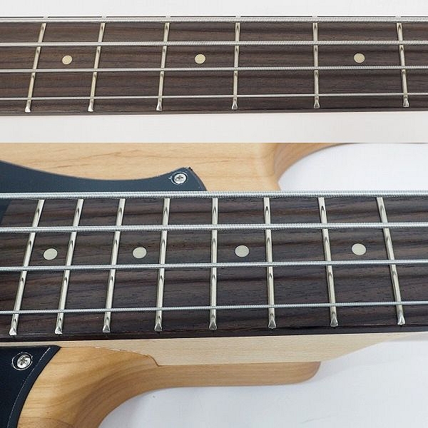 実際に弊社で買取させて頂いた★YAMAHA/ヤマハ BB234 YNS BROAD BASS 4弦エレキベース ピックガード2枚・ソフトケース付の画像 3枚目