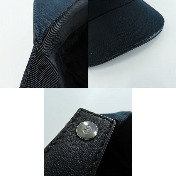 実際に弊社で買取させて頂いた【JPタグ】Dior Homme/ディオールオム ロゴエンブロイダリーベースボールキャップ 933C902D4511/Lの画像 8枚目