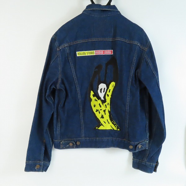 実際に弊社で買取させて頂いたLEVI'S×ROLLING STONES/リーバイス×ローリングストーンズ 90s USA製 UOODOO LOUNGE デニムジャケット 70506-0216 /40