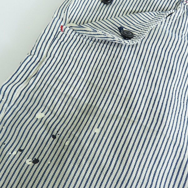 実際に弊社で買取させて頂いたNEIGHBORHOOD/ネイバーフッド ヒッコリーショートパンツ/091ARNH-PTM03/Lの画像 7枚目