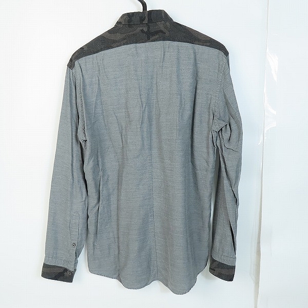 実際に弊社で買取させて頂いたNeil Barrett/ニールバレット 迷彩柄長袖シャツ R1M42-459-04/2の画像 1枚目
