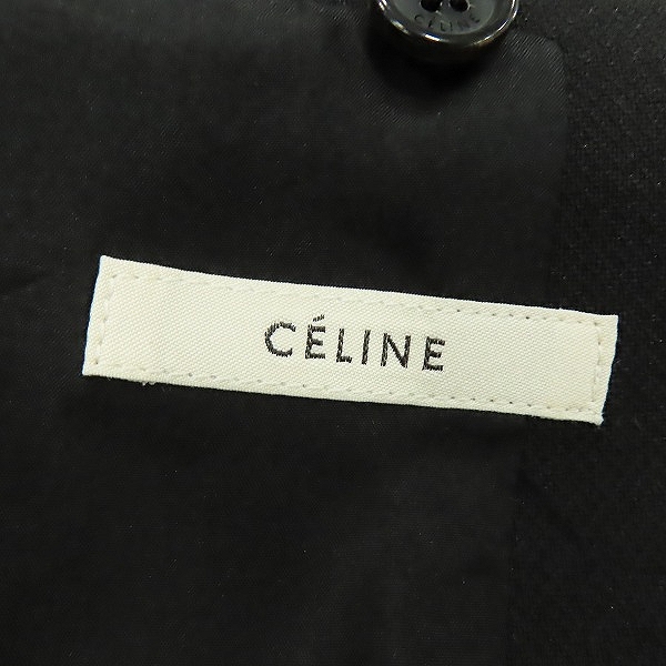 実際に弊社で買取させて頂いた【JPタグ】CELINE/セリーヌ クロンビーコート フィービー期 2 8H28/42の画像 3枚目