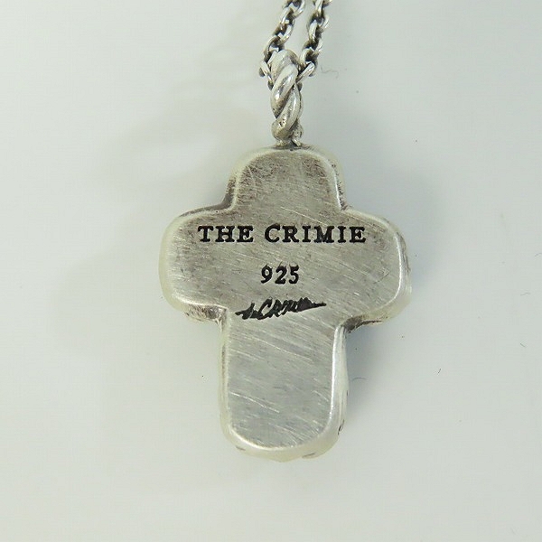 実際に弊社で買取させて頂いたTHE CRIMIE/クライミー 925 クロス ネックレスの画像 2枚目
