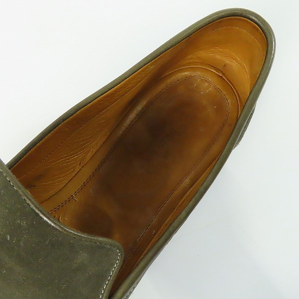 実際に弊社で買取させて頂いたJOHN LOBB/ジョン ロブ COVE コーヴ スエードローファー 7810/7.5Eの画像 4枚目