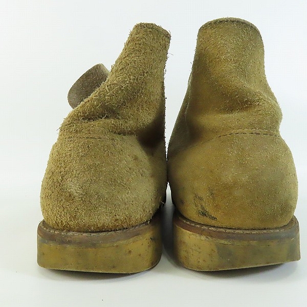 実際に弊社で買取させて頂いたREDWING/レッドウィング 7ホール スウェードブーツ/8の画像 1枚目