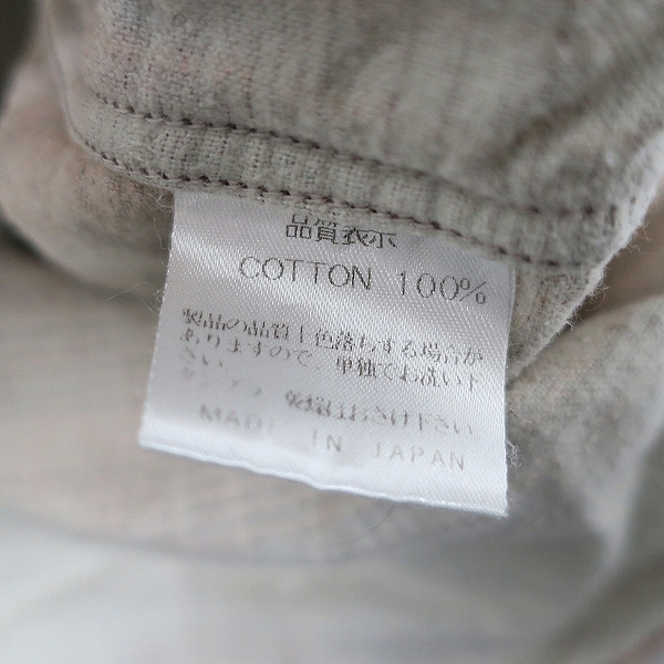 実際に弊社で買取させて頂いたFLAT HEAD/フラットヘッド チェック ネルシャツ/オレンジ系/42の画像 4枚目