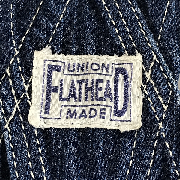 実際に弊社で買取させて頂いたTHE FLAT HEAD/フラットヘッド デニム オーバーオール/30の画像 2枚目