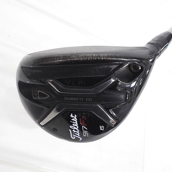 実際に弊社で買取させて頂いたTitleist/タイトリスト 917 F3 フェアウェイウッド 3w/15° Tour AD TP-7 FLEX:S ヘッドカバー付きの画像 4枚目