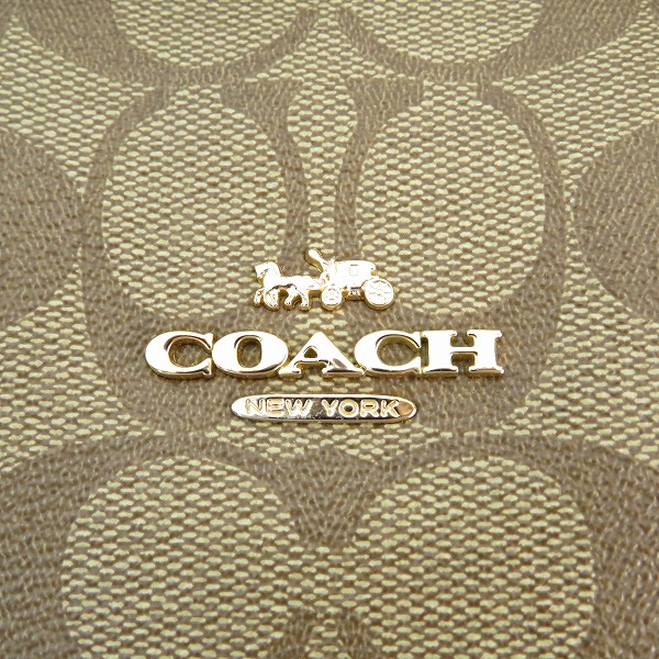 実際に弊社で買取させて頂いたCOACH/コーチ シグネチャー トートバック F58292の画像 3枚目