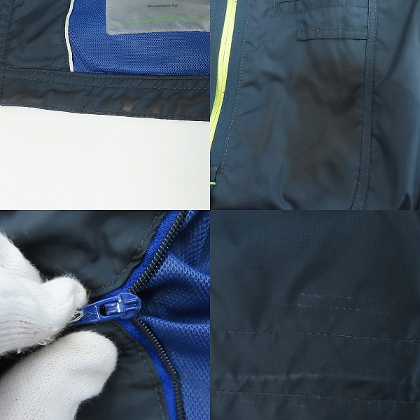 実際に弊社で買取させて頂いたHUGO BOSS/ヒューゴ・ボス フードジャケット/ダークネイビー/XLの画像 5枚目