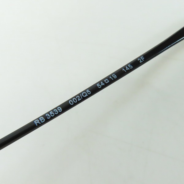 実際に弊社で買取させて頂いたRay-Ban/レイバン Erika/エリカ サングラス/アイウェア RB3539 002/Q5の画像 7枚目