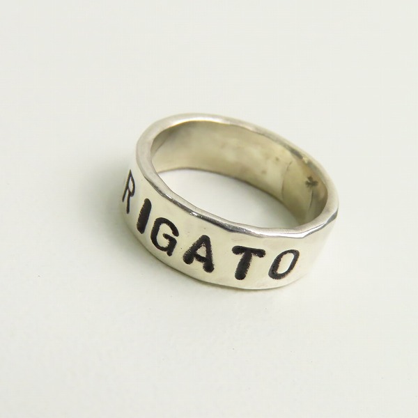 実際に弊社で買取させて頂いたHOLLYWOOD RANCH MARKET/ハリウッドランチマーケット リング ARIGATO 4.5号