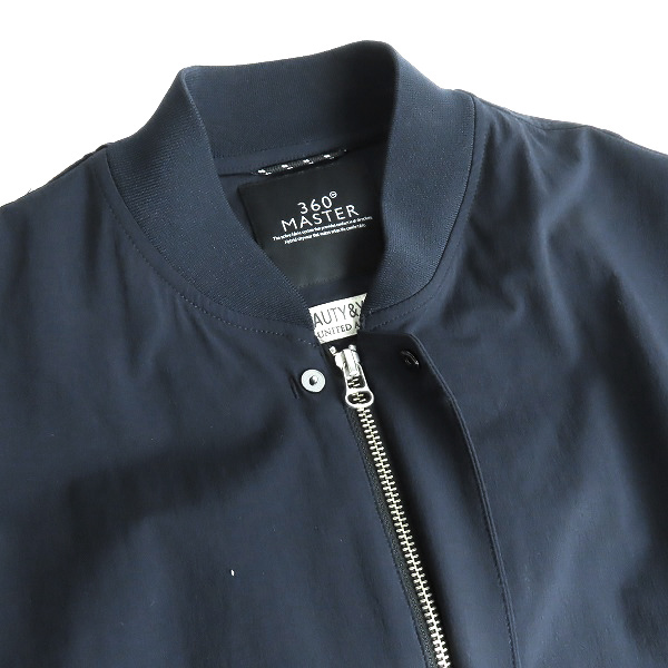 実際に弊社で買取させて頂いたBEAUTY&YOUTH UNITED ARROWS/ビューティーアンドユースユナイテッドアローズ /ジップアップジャケット 1225-199-0033 Mの画像 2枚目