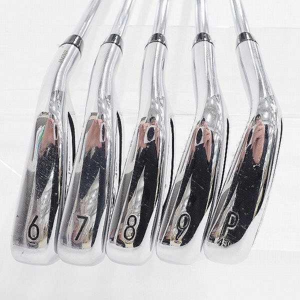 実際に弊社で買取させて頂いたTitleist/タイトリスト T200 アイアン #6～9.Pw 5本セット True Temper AMT BLACK FLEX:S300の画像 1枚目