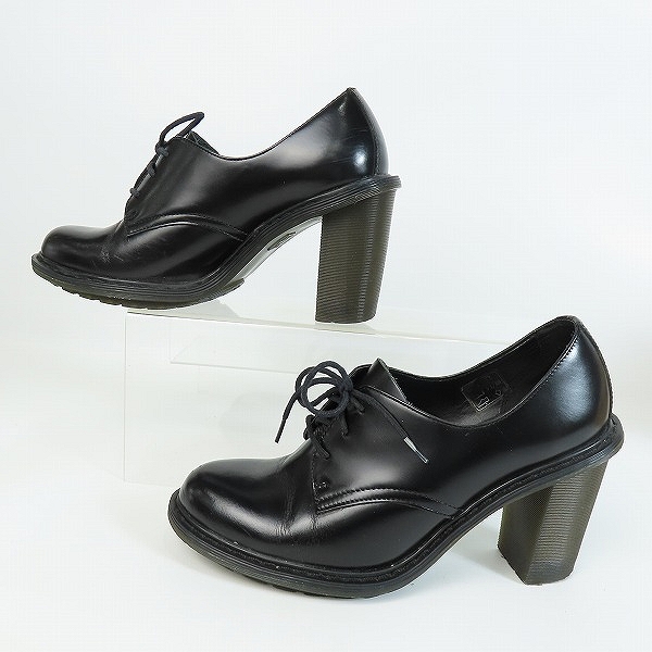 実際に弊社で買取させて頂いたDr.Martens/ドクターマーチン JINELLE/ジャネル 3ホール ヒールパンプス 14393002/UK5の画像 3枚目