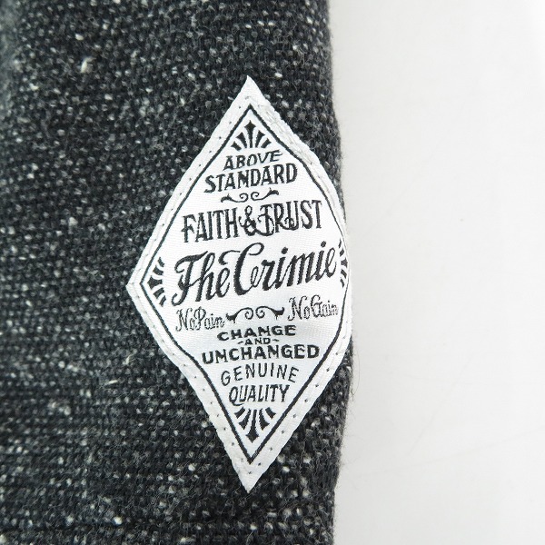 実際に弊社で買取させて頂いたTHE CRIMIE/クライミー ロゴ 刺繍 ベスト/Lの画像 4枚目