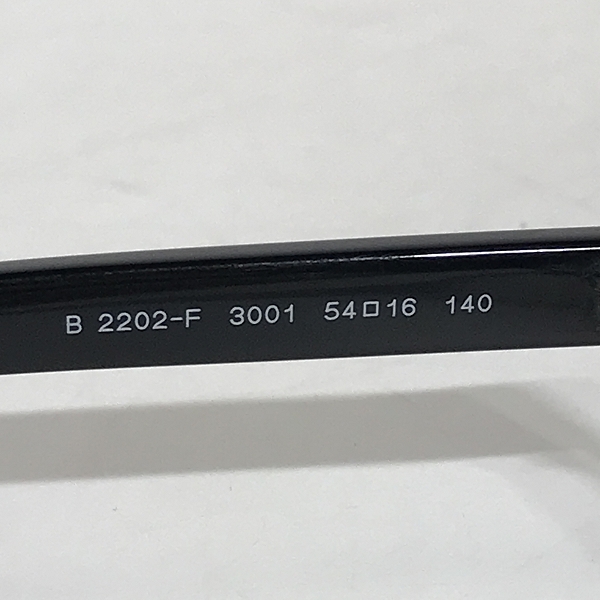 実際に弊社で買取させて頂いたBURBERRY/バーバリー メガネフレーム アイウェア B2202-F 3001の画像 6枚目
