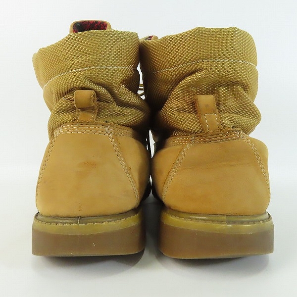 実際に弊社で買取させて頂いたTimberland×WOOLRICH/ティンバーランド×ウールリッチ ロールトップブーツ 6120A/9Wの画像 1枚目