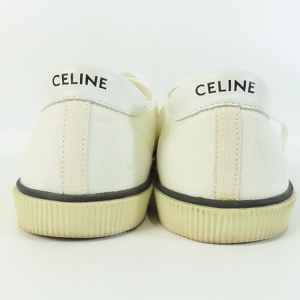 実際に弊社で買取させて頂いたCELINE/セリーヌ キャンバススニーカー VU0199/39の画像 1枚目