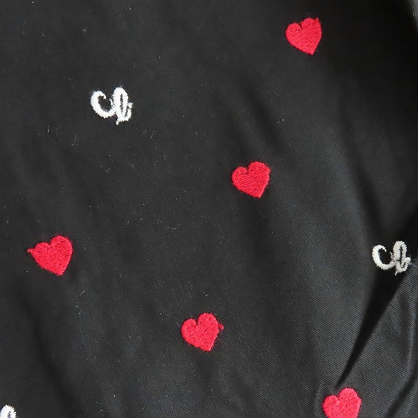 実際に弊社で買取させて頂いた【未使用】CALEE/キャリー ALLOVER EMBROIDERY HEART PATTERN JACKET/総柄 テーラード ジャケット CL-20AW001SP/Lの画像 4枚目