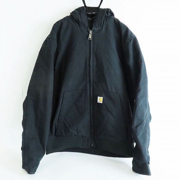 実際に弊社で買取させて頂いたCarhartt/カーハート ウォッシュドダックインシュレイティッドアクティブジャケット ブラック/L