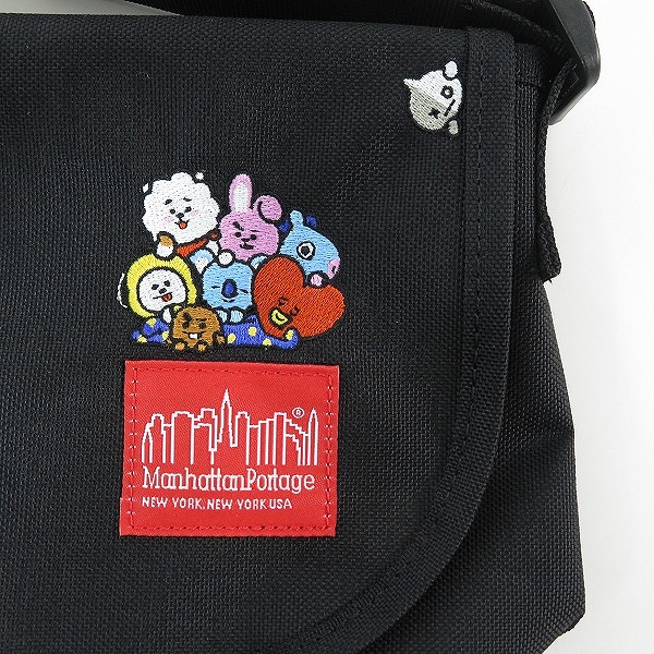 実際に弊社で買取させて頂いた【未使用】Manhattan Portage/マンハッタンポーテージ × BTS St.Marks Shoulder Bag BT21 ショルダーバッグ MP1426BT21の画像 3枚目