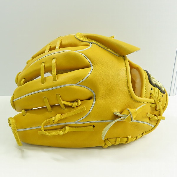 実際に弊社で買取させて頂いたHi-Gold/ハイゴールド 心極 硬式/投手用 グローブ KKG-1141の画像 1枚目
