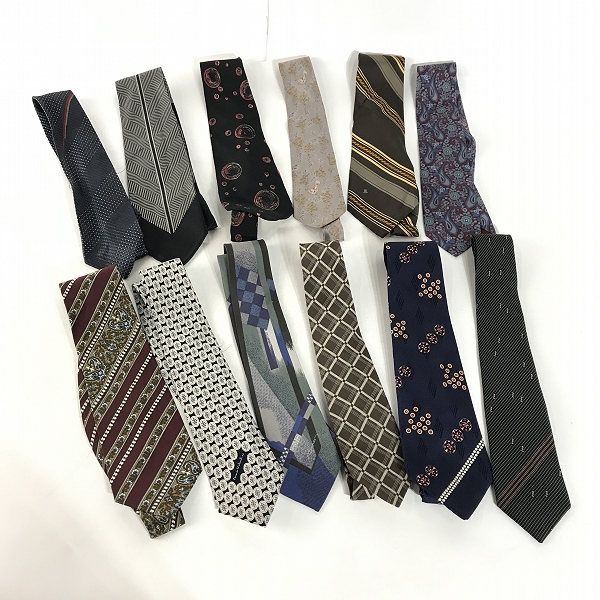 実際に弊社で買取させて頂いた【おまとめ】LANVIN/dunhill/NINA RICCI 等 ネクタイ