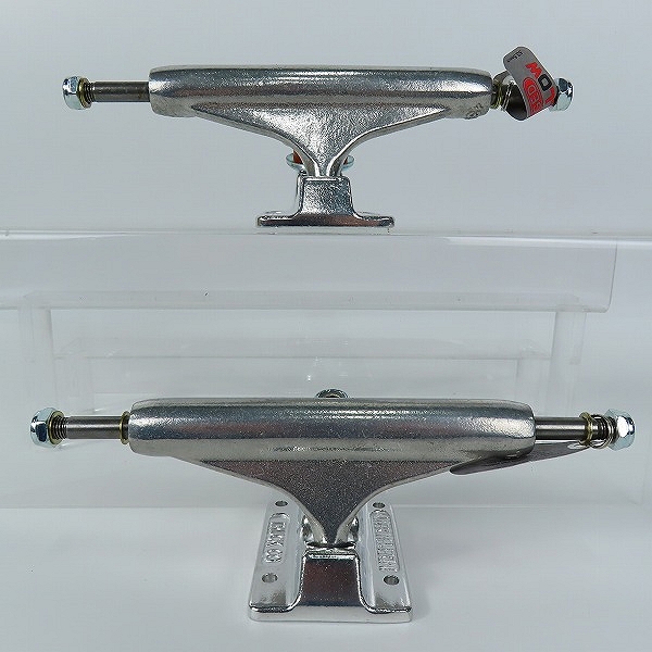 実際に弊社で買取させて頂いた(6)【未使用】INDEPENDENT/インディペンデント 139 Stage 11 Forged Hollow Silver Truck スケートボード トラックの画像 2枚目