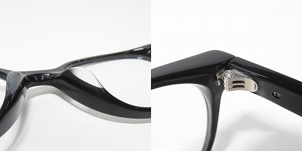 実際に弊社で買取させて頂いた(2)PRADA JOURNAL/プラダ ジャーナル メガネフレーム アイウェア VPR07T-F ブラックの画像 4枚目