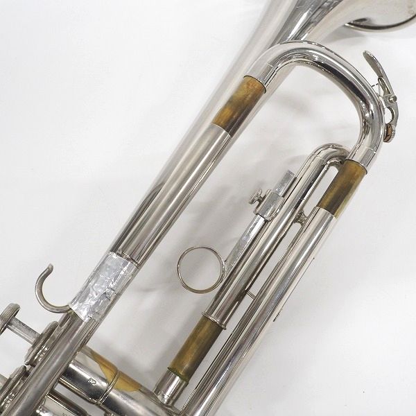 実際に弊社で買取させて頂いた【難有り】YAMAHA/ヤマハ YTR-136/YTR136 トランペット シルバー ソフトケース付 の画像 6枚目