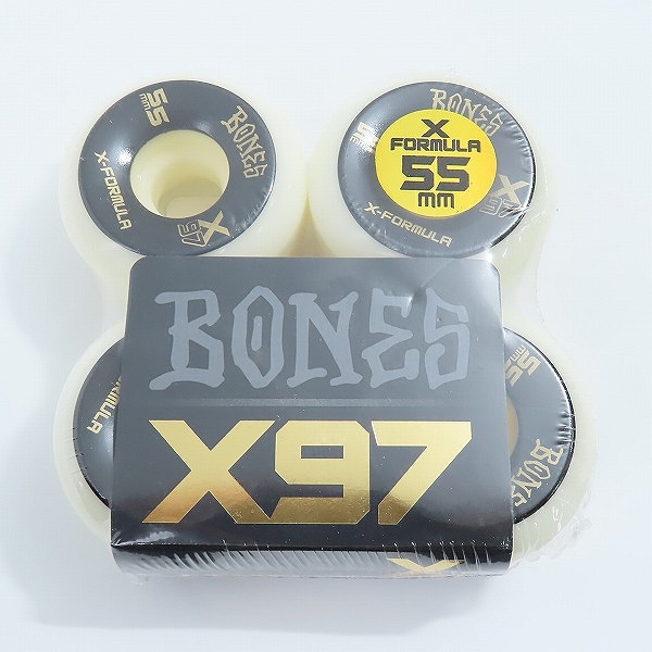 実際に弊社で買取させて頂いた【未開封】BONES/ボーンズ X-FORMULA エックスフォーミュラ 97A 55mm ウィール