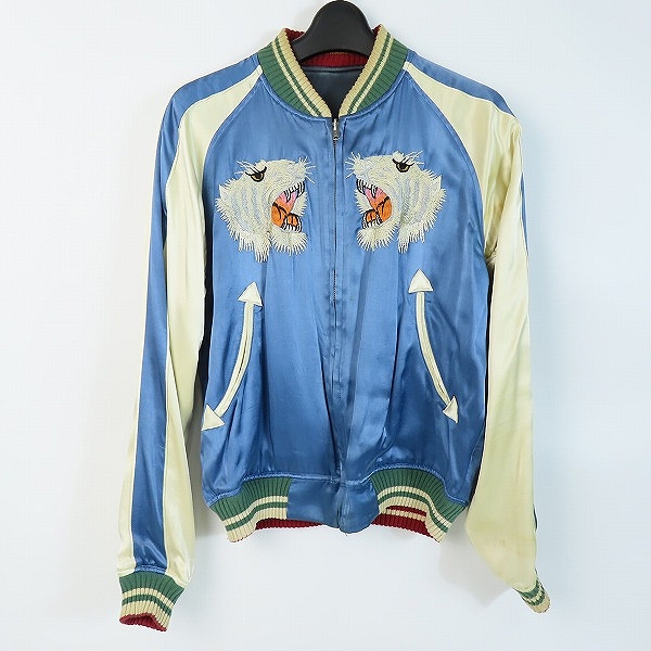 実際に弊社で買取させて頂いたTHE FLAT HEAD/フラットヘッド リバーシブル スカジャン スーベニアジャケット/Sの画像 2枚目