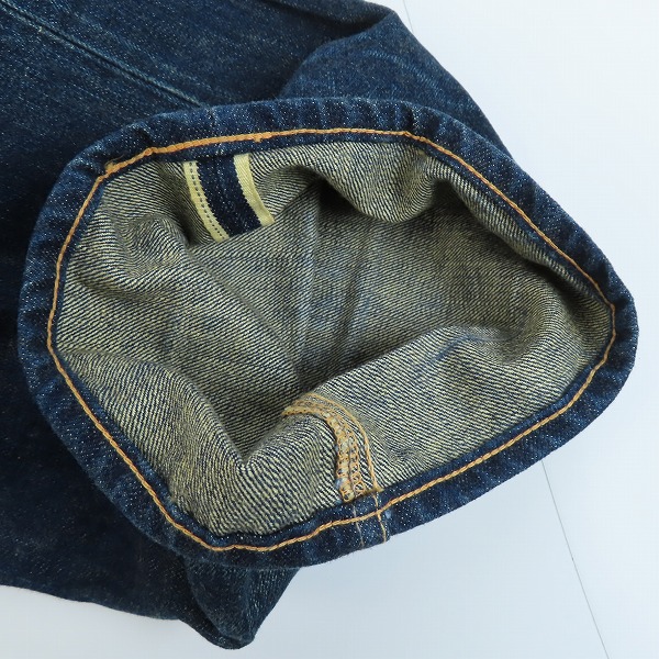 実際に弊社で買取させて頂いたSUGAR CANE/シュガーケーン ロンスター デニムパンツ SC4111H/R W36/L33の画像 6枚目