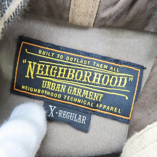 実際に弊社で買取させて頂いたNEIGHBORHOOD/ネイバーフッド デニムシャツパーカー /121PMMH-SHM03/XLの画像 2枚目