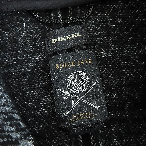 実際に弊社で買取させて頂いたDIESEL/ディーゼル チェスターコート/Mの画像 2枚目