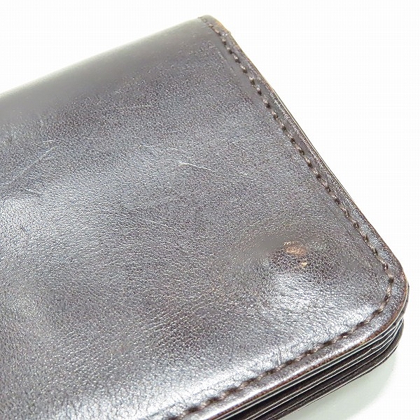 実際に弊社で買取させて頂いたWACKO MARIA×PORTER/ワコマリア×ポーター 2つ折り レザーウォレット の画像 8枚目