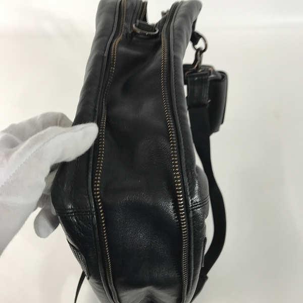 実際に弊社で買取させて頂いたPORTER/ポーター 2way レザーブリーフケース/ビジネスバッグの画像 6枚目